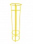 EM460-1800-Yellow Bennelong Tree Guard - 1800mm T 4 Pales, Powdercoated.jpg